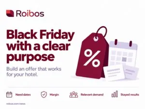Roibos infographic: Black Friday hotel strategy: make every discount count