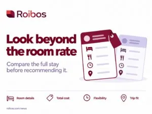 Roibos infographic: Compare hotel offers beyond the room rate